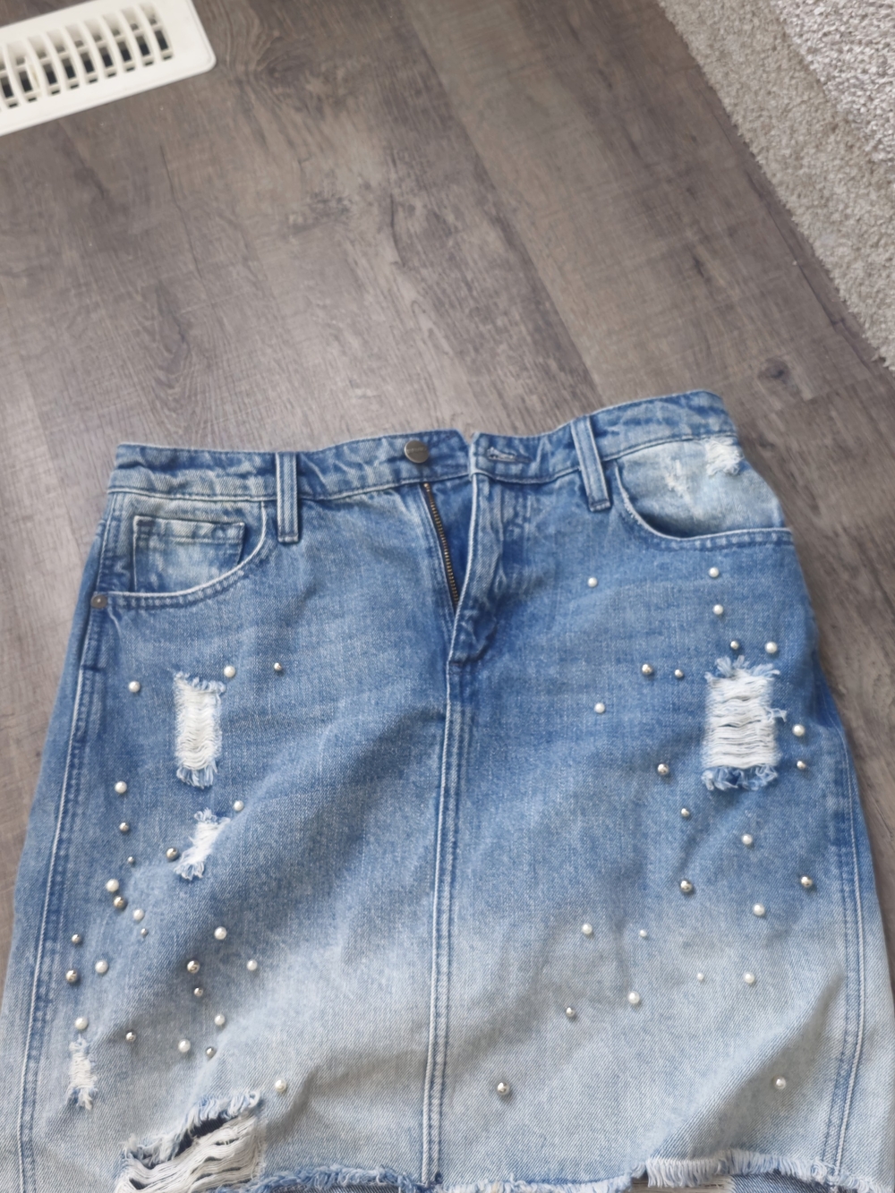 Buffalo David Bitton Ivy High Rise Denim Skirt Size 28